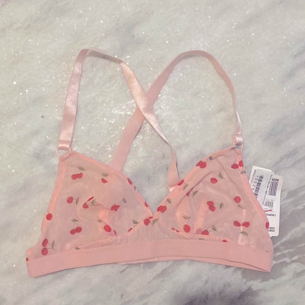Forever 21 Pink Cherry Bralette